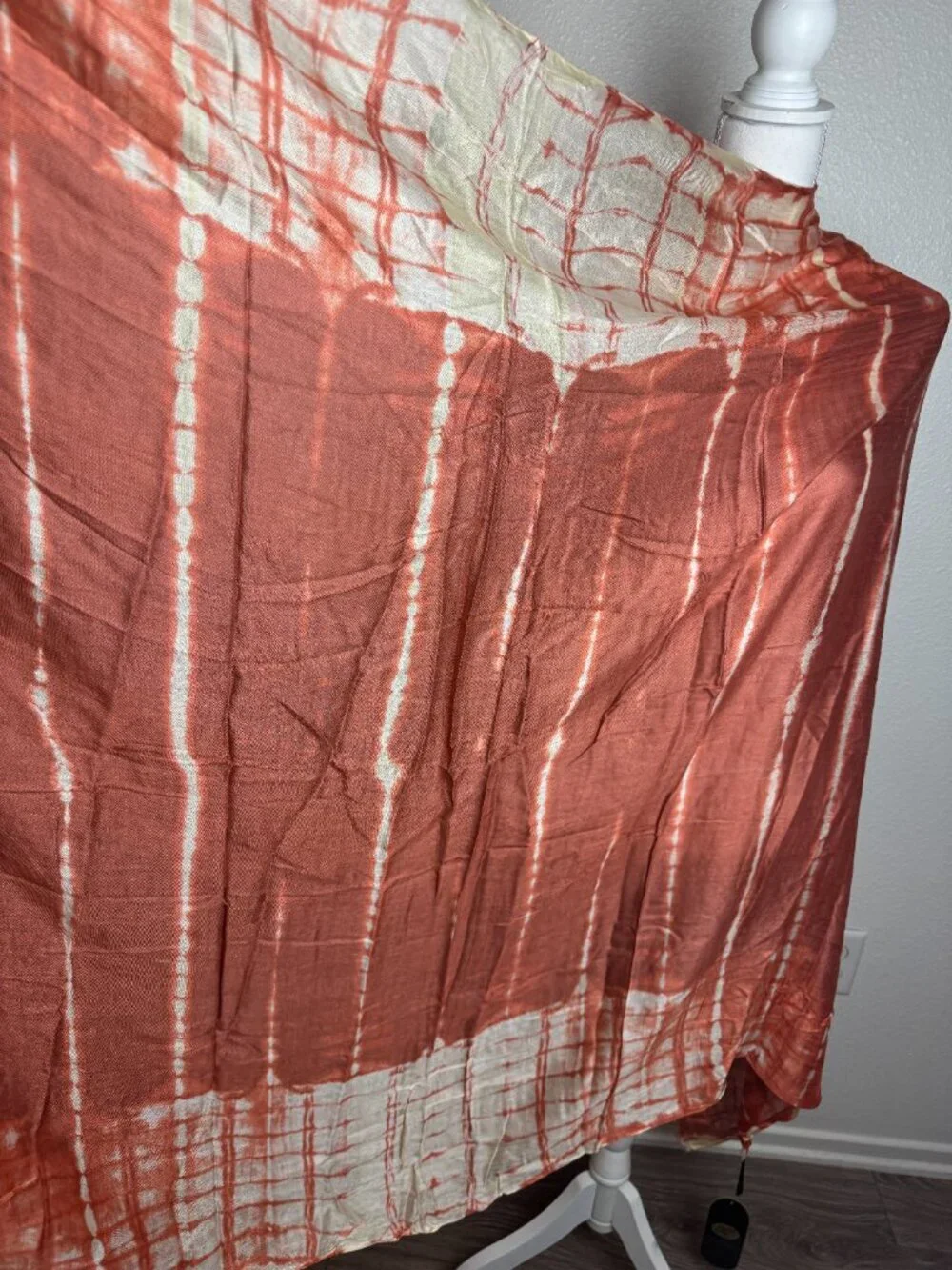 NWT Sarong Orange/ Terracotta Abstract 100% Viscose